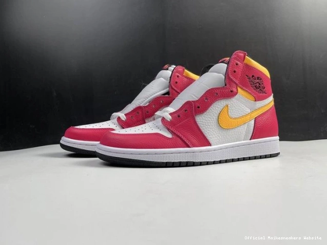 Official Maikesneakers High Fusion 555088-603 OGLight Jordan Air Red 1 0630